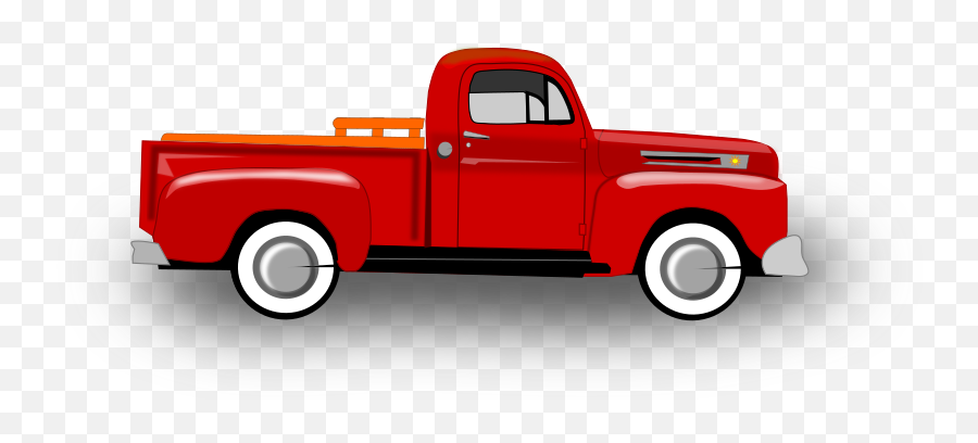 Openclipart - Clipping Culture Emoji,Old Pickup Truck Clipart