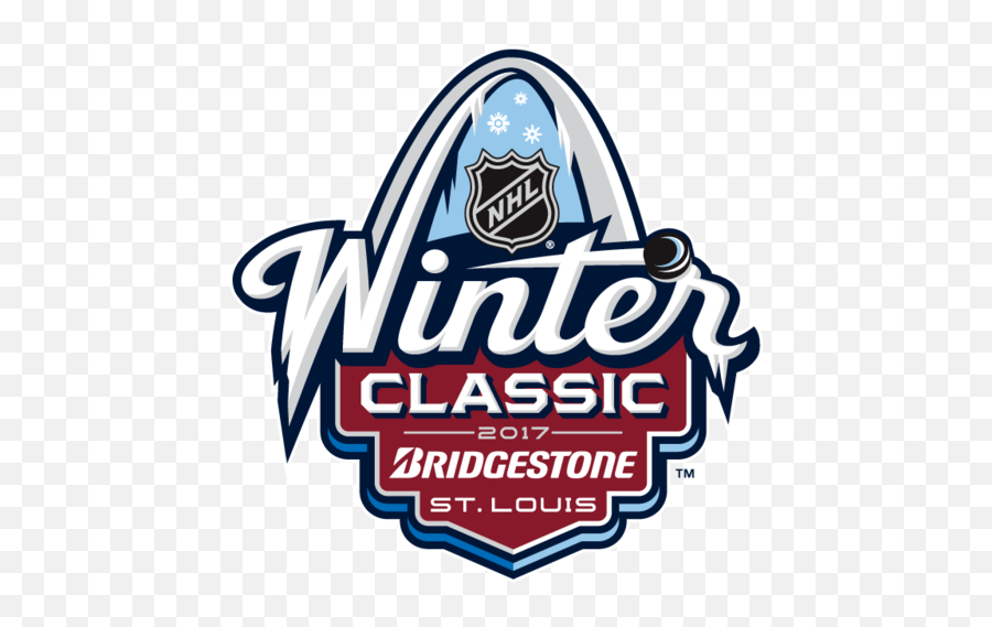 Download Hd Final Bridgestone Nhl Winter Classic Primary - St Louis Nhl Winter Classic Emoji,Bridgestone Logo