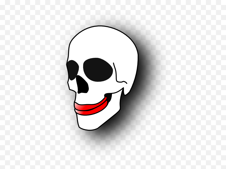 Skull With Lipstick Png Svg Clip Art For Web - Download Emoji,Lipstick Clipart Png