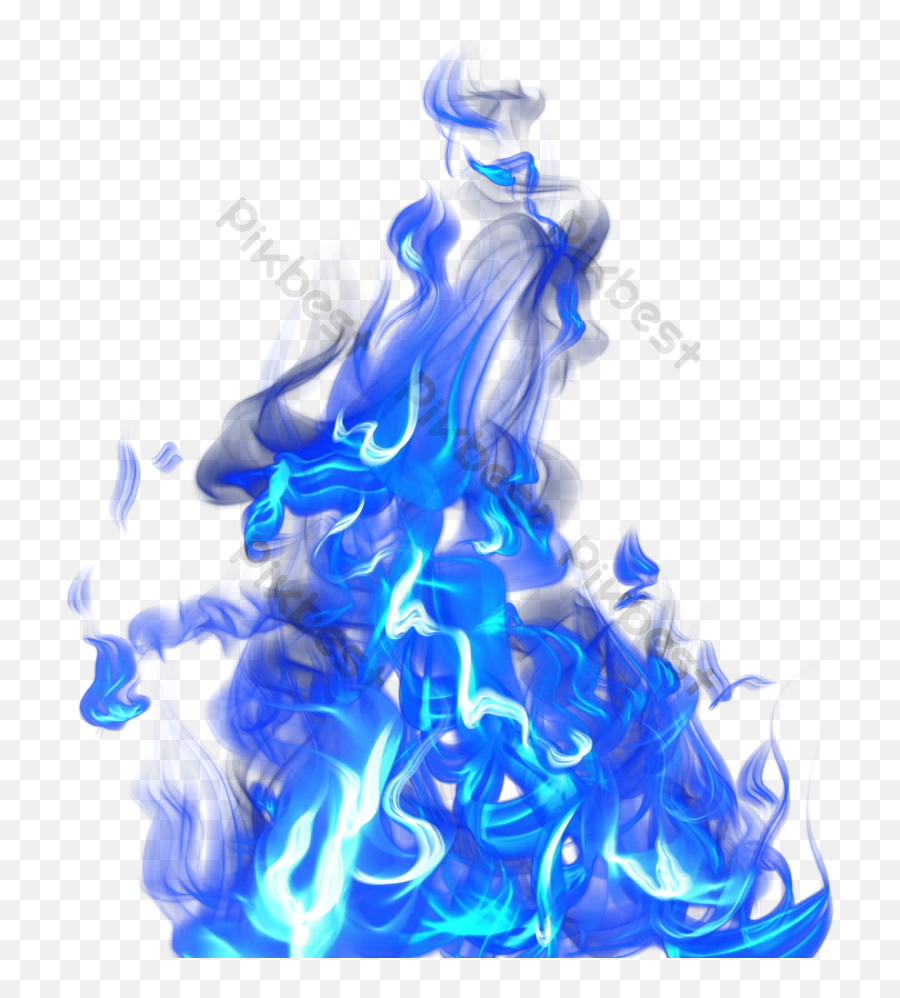 Blue Flame Psd Free Layered Png Images Psd Free Download - Blue Flame No Background Emoji,Blue Fire Png