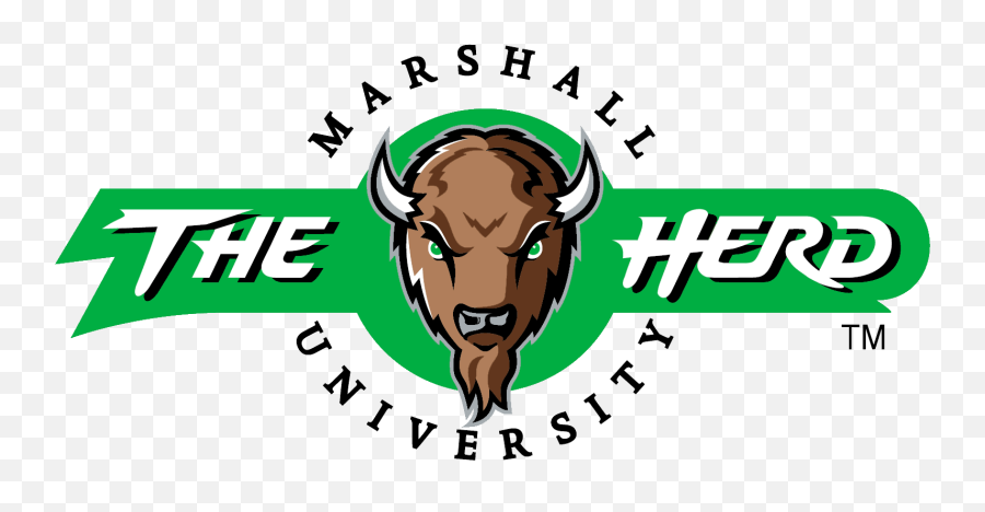 Marshall University - Marshall Thundering Herd Emoji,Marshall Logo