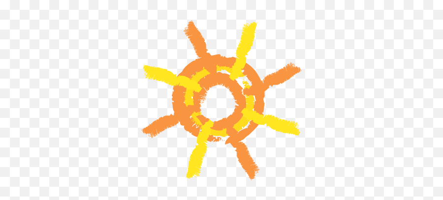 Painted Sun Logo Template Logo Templates - Vectorlogofreecom Art Emoji,Sun Logo