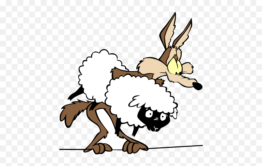 Coyote Clip Art - Clipart Best Willy Coyote And Sheep Emoji,Coyote Clipart