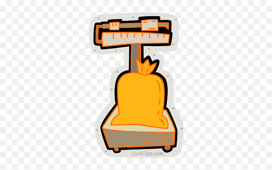 Sack Or Bushel Of Grain Royalty Free Vector Clip Art - Vertical Emoji,Grain Clipart