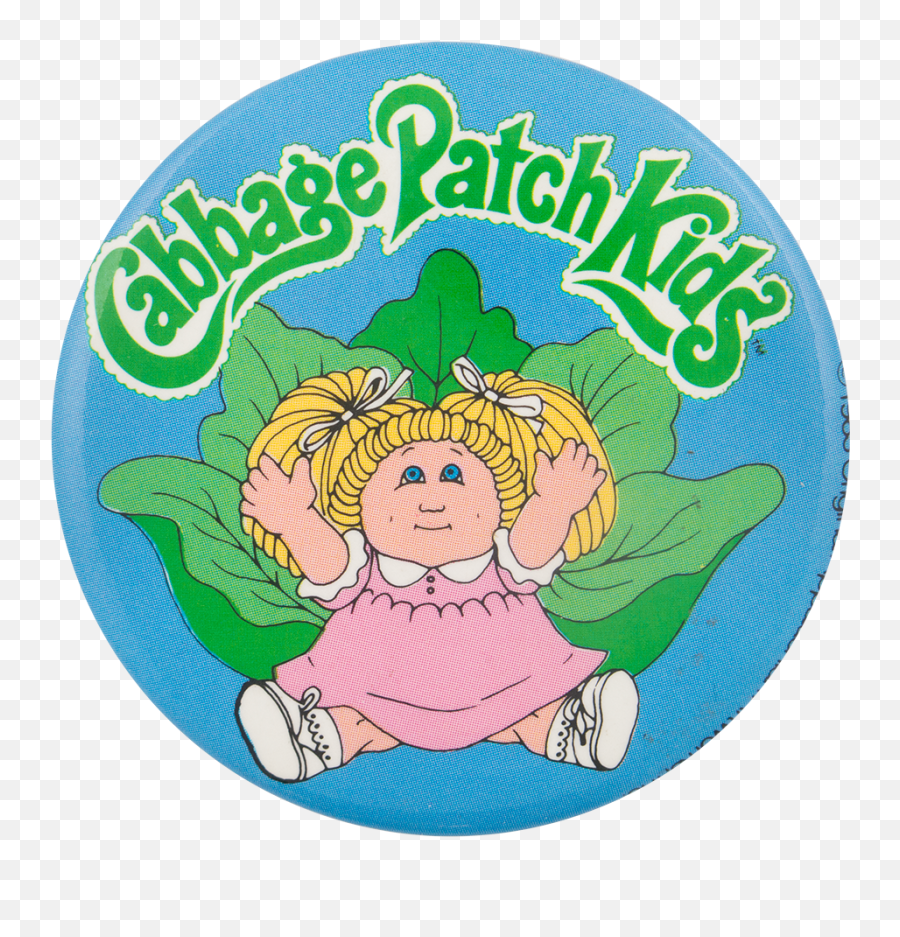 Cabage Patch Kids Blue - Cabbage Patch Cartoon Png Emoji,Cabbage Patch Kids Logo