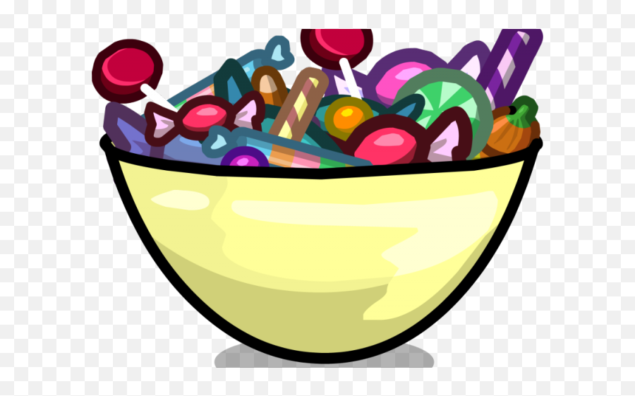 Sweets Clipart Bowl Candy - Candy Bowl Clipart Transparent Candy Bowl Clipart Emoji,Sweets Clipart