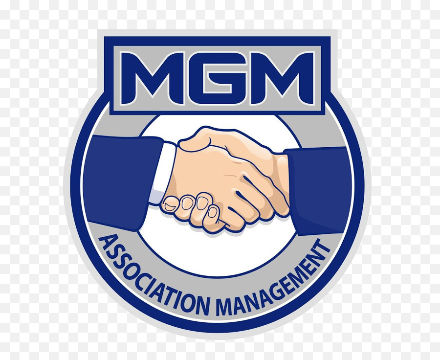 About Mgm Association Management - Handshake Emoji,Mgm Logo