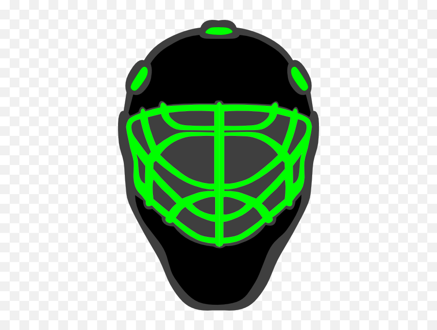 Hockey Helmet Clip Art At Clkercom - Vector Clip Art Online Ice Hockey Goalie Mask Clip Art Emoji,Fire Helmet Clipart