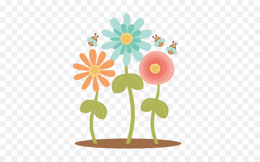 Garden Clipart Transparent Png Images - Clipart Flowers Spring Png Emoji,Garden Clipart