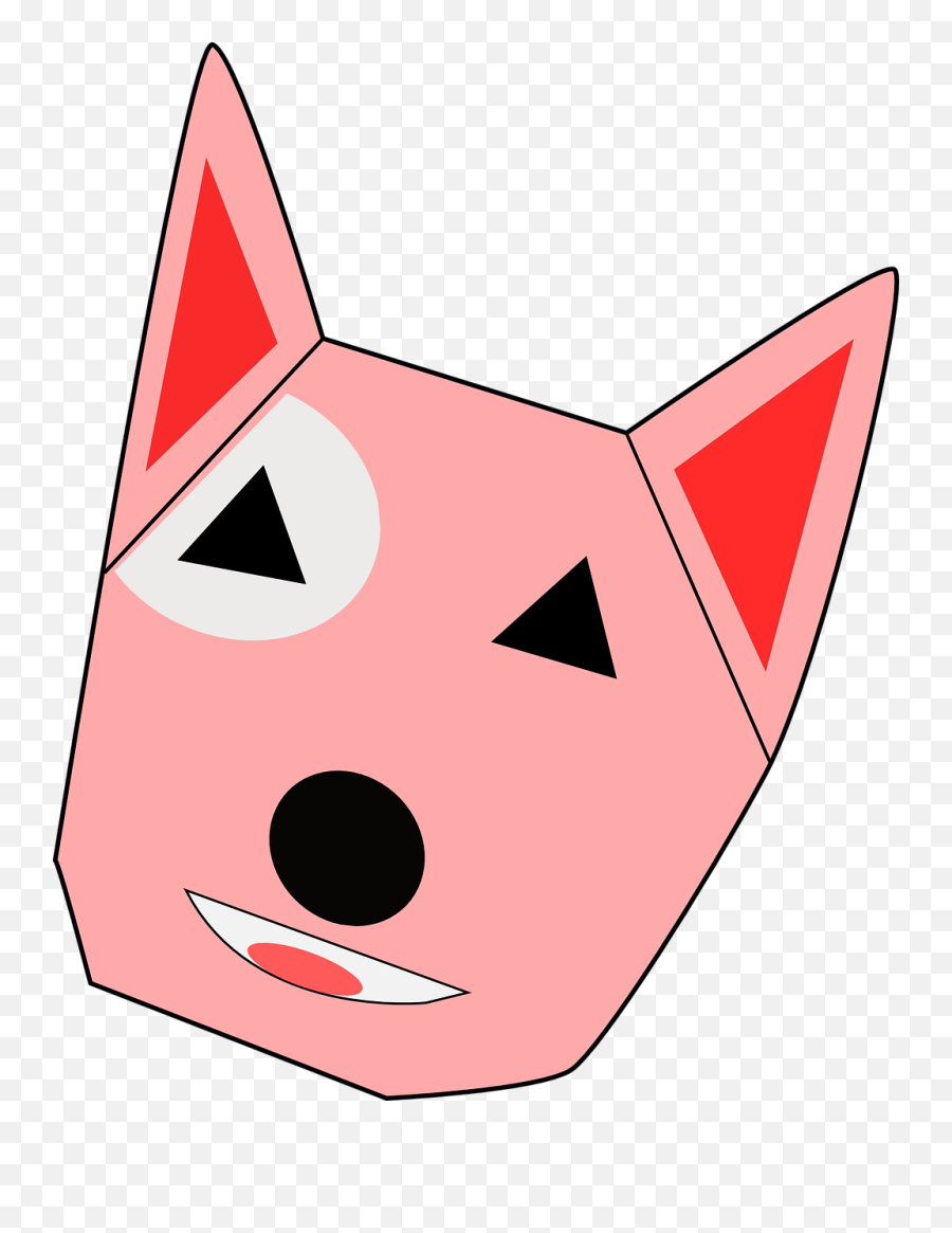 Free Clipart Dog Cartoon Bull Terrier Aungkarns - Pink Dog Fake Animared Emoji,Free Clipart Dog