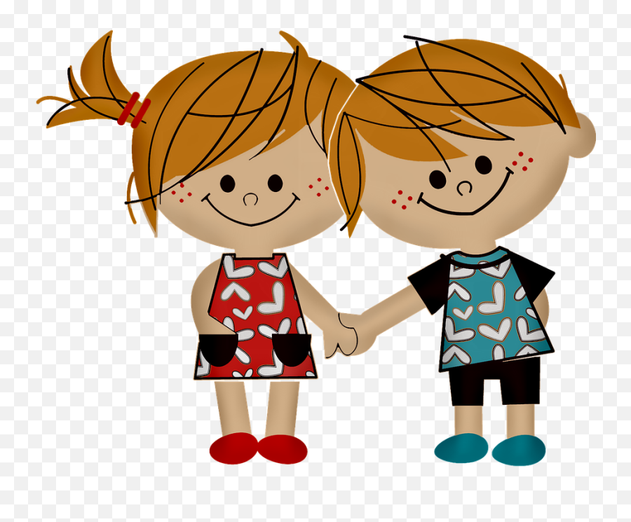 Free Photo Girl Friends Children Boy And Girl Holding Hands Emoji,Kids Hugging Clipart