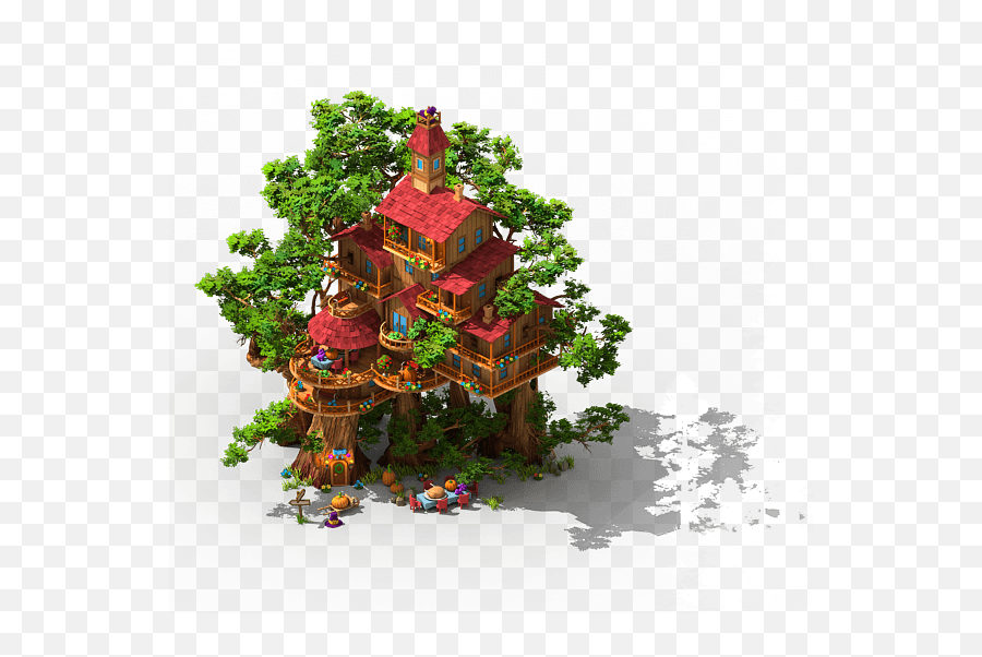 Largest Tree House Megapolis Wiki Fandom Emoji,Tree Illustration Png