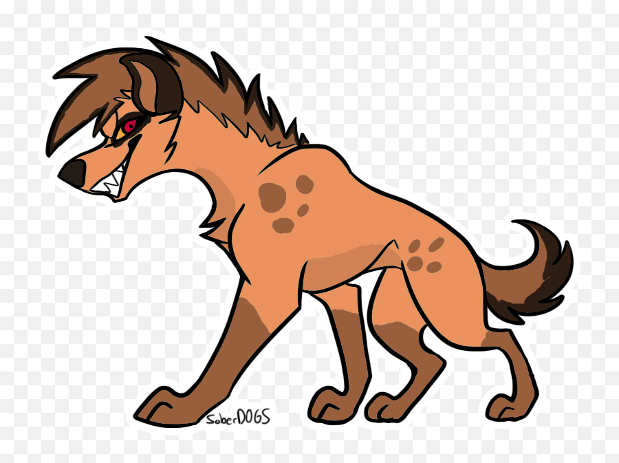 Free Hyena Base By Soberdogs - Da0i314 Wiki Clipart Full Emoji,Hyena Clipart
