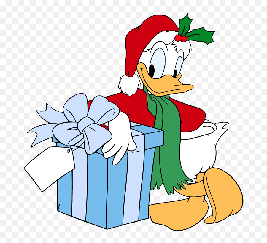 Mickey Mouse Christmas Clip Art Disney Clip Art Galore - Donald Duck Christmas Clipart Emoji,Presents Clipart