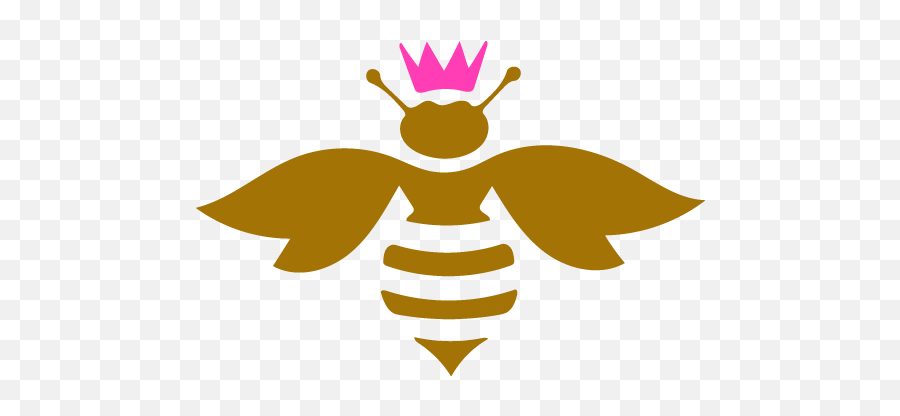 Bees Clipart Queen Bee Bees Queen Bee - Cartoon Clip Art Queen Bee Emoji,Bees Clipart