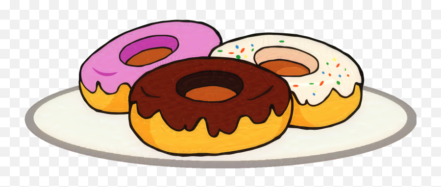 Coffee And Doughnuts Donuts Clip Art Vector Graphics - Png Transparent Background Donut Clip Art Emoji,Donut Png