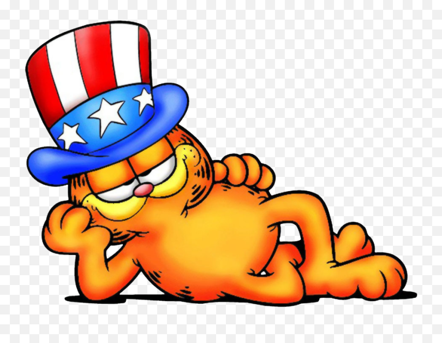Garfield The Cat For President Clipart - Full Size Clipart Garfield Cartoon Hd Emoji,President Clipart