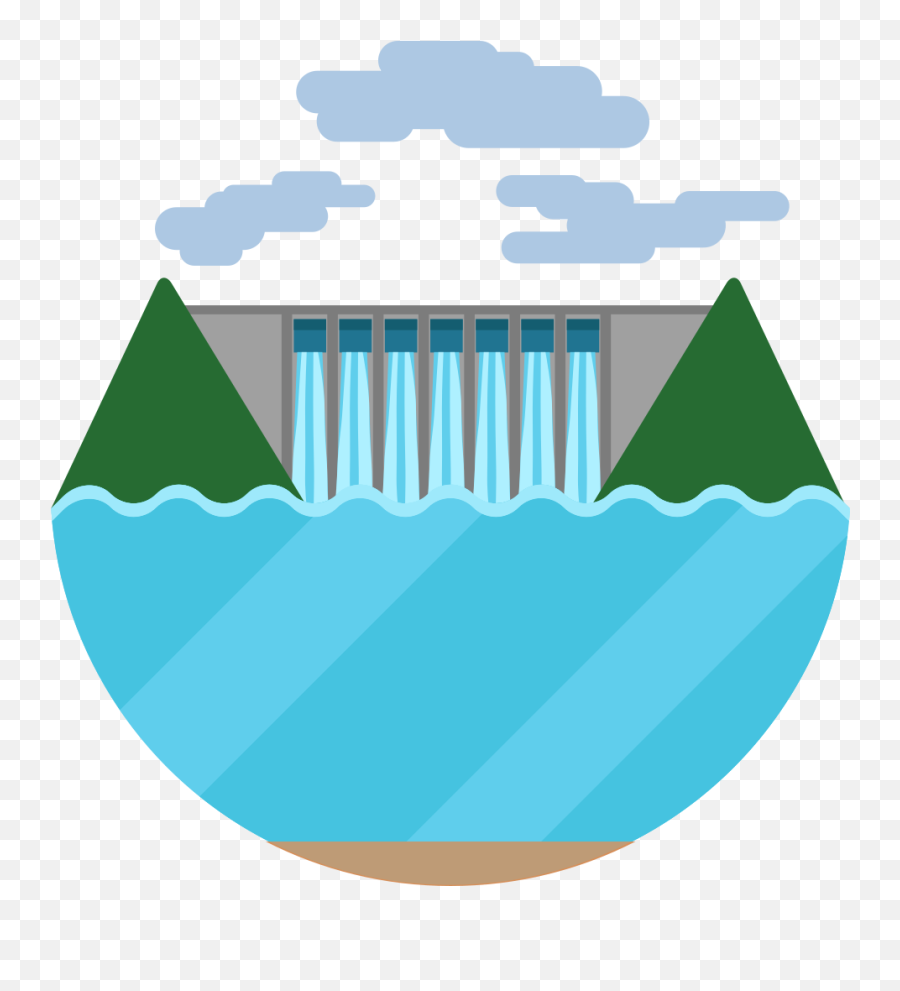 Clip Art Water Energy Transparent Png - Renewable Energy Hydroelectric Power Clipart Emoji,Energy Clipart
