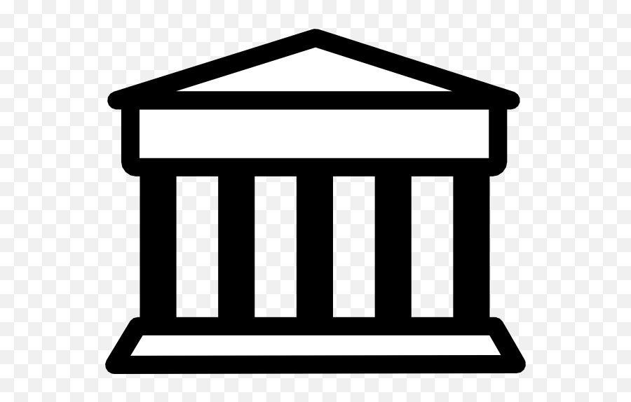 Clipart Temple - Greek Building Clipart Png Emoji,Temple Clipart