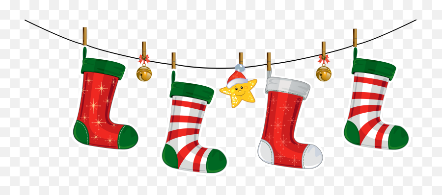 Holiday Clipart Sock Holiday Sock Transparent Free - Transparent Christmas Sock Clipart Emoji,Free Christmas Clipart
