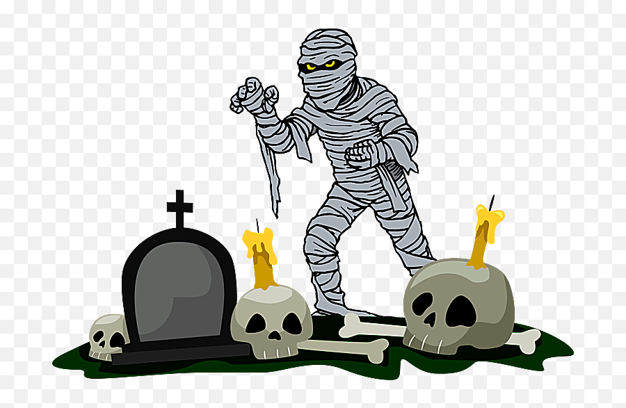 Jpg Freeuse Stock Coffin Clipart Mummy - Mummy Greeting Clip Art Emoji,Coffin Clipart