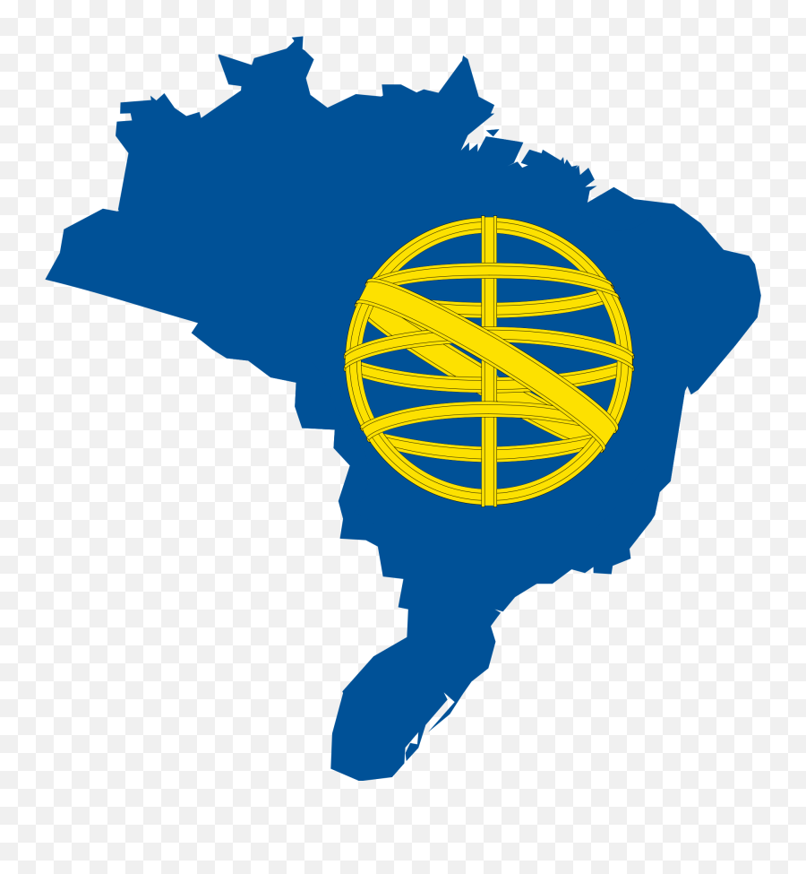 Flag Map Of Kingdom Of Brazil - Colonial Brazil Map Flag Emoji,Brazil Flag Png