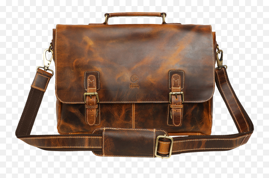 Brown Leather Briefcase Png Clipart Png Mart - Sacoches Ordinateur Cuir Homme Emoji,Briefcase Clipart
