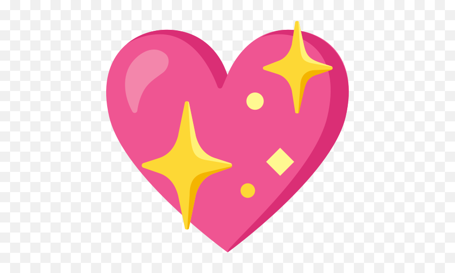 Sparkling Heart Emoji - Sparkle Heart Emoji,Heart Emoji Png