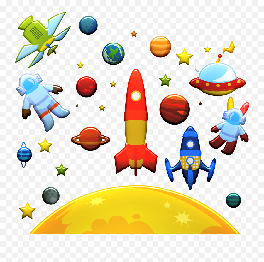 Astronaut Raum Planeten - Going On A Trip In My Favorite Rocket Ship Emoji,Planeten Clipart