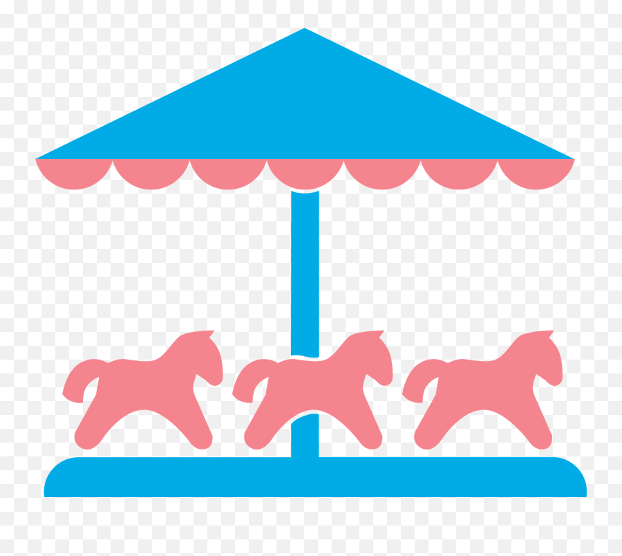 Carousel Clipart - Animal Figure Emoji,Carousel Clipart