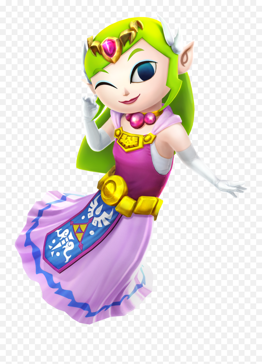 Toon Zelda - Princess Zelda Zelda Spirit Tracks Emoji,Zelda Png
