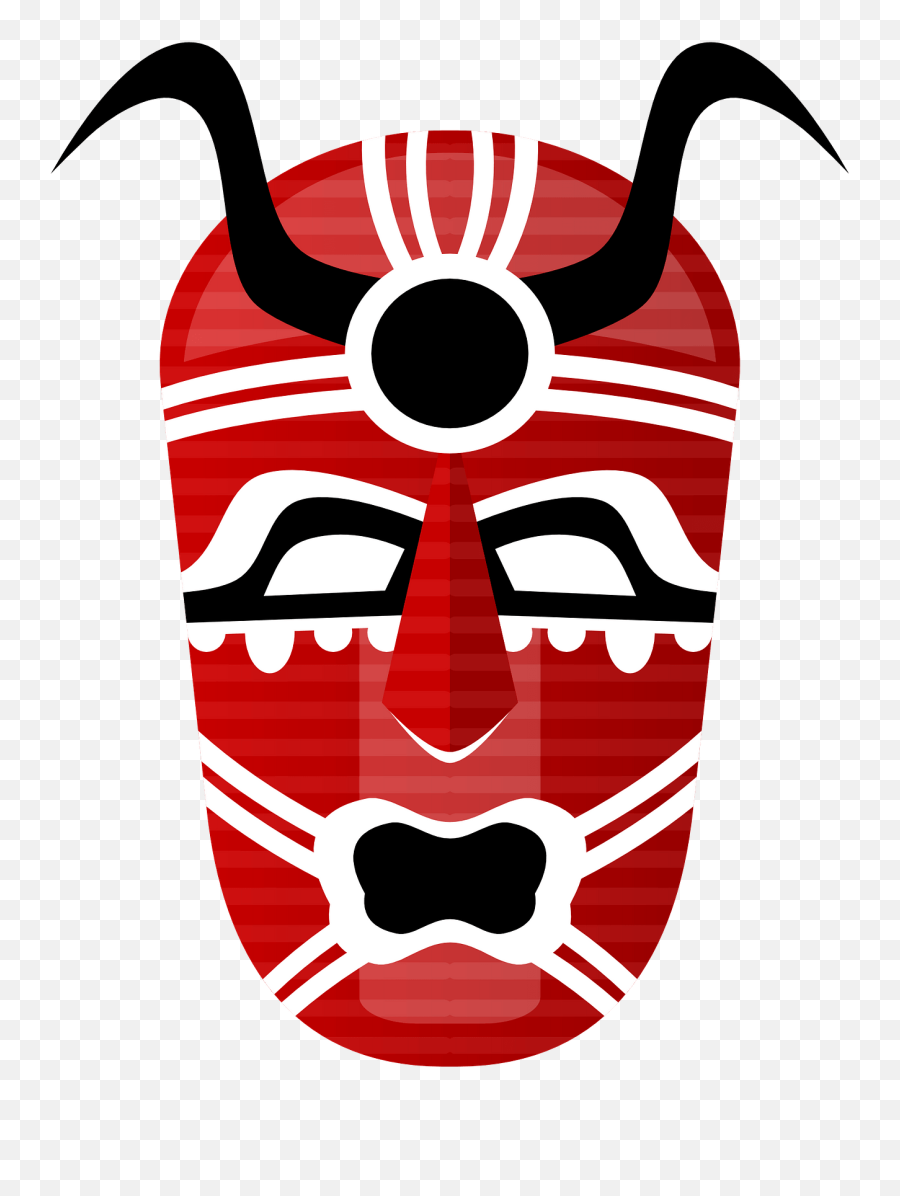 Tribal Mask Clipart Free Download Transparent Png Creazilla - African Tribal Masks Png Emoji,Tribal Clipart