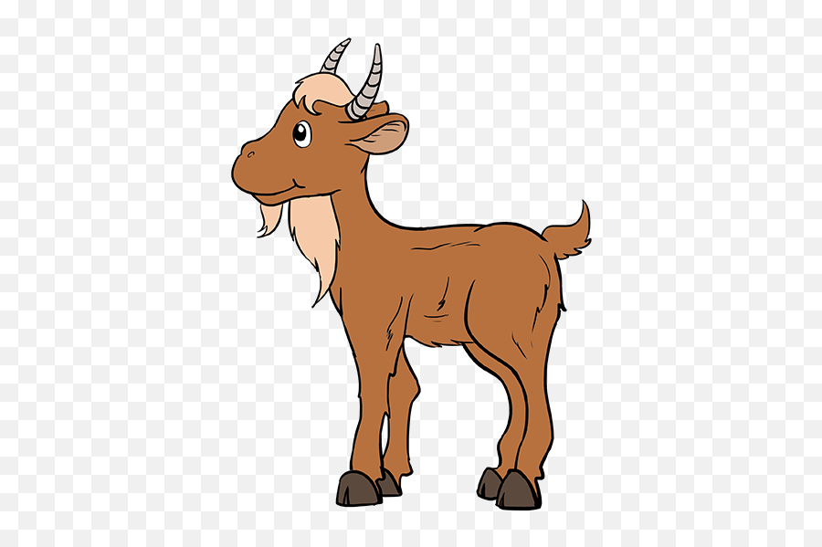 Goat Clipart Bakri Goat Bakri - Goat Cartoon Png Transparent Emoji,Goat Clipart