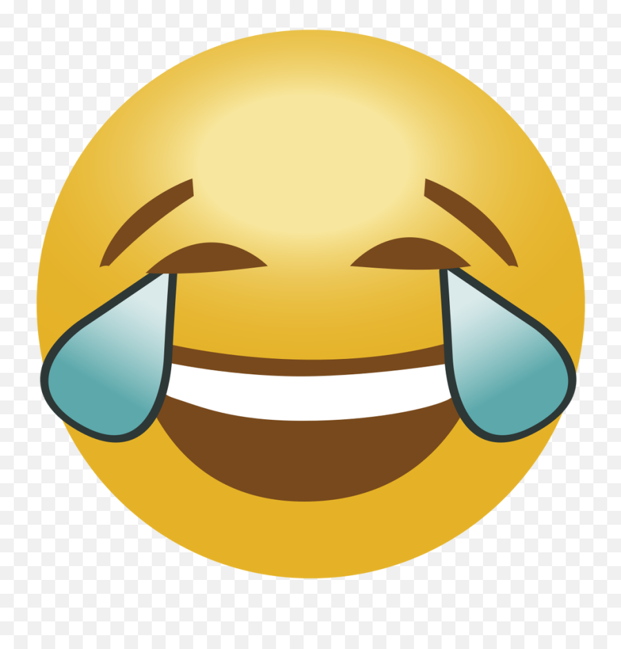 Crying Laughing Emoji Png Transparent - Laugh Emoticon Png,Laughing Emoji Png