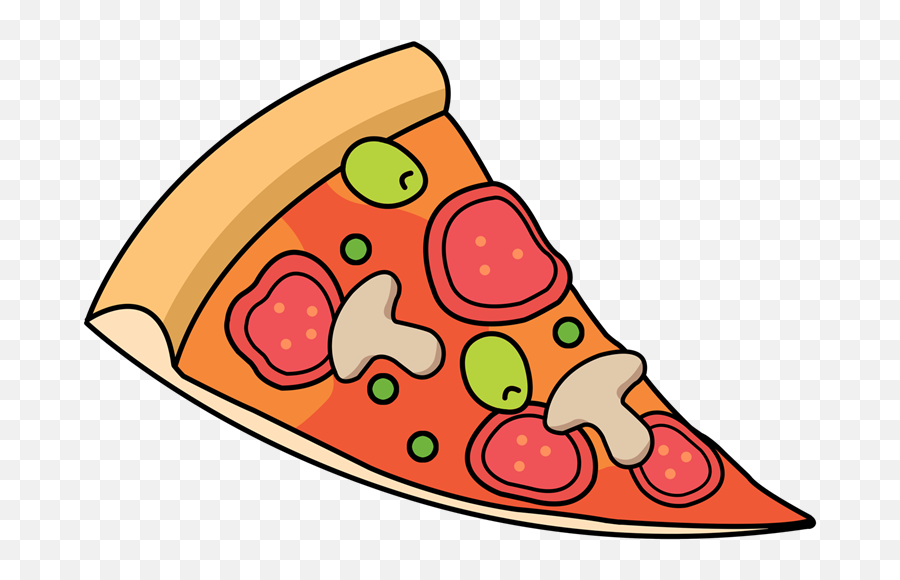 Circle Clipart Pizza Circle Pizza - Pizza Clipart Emoji,Clipart