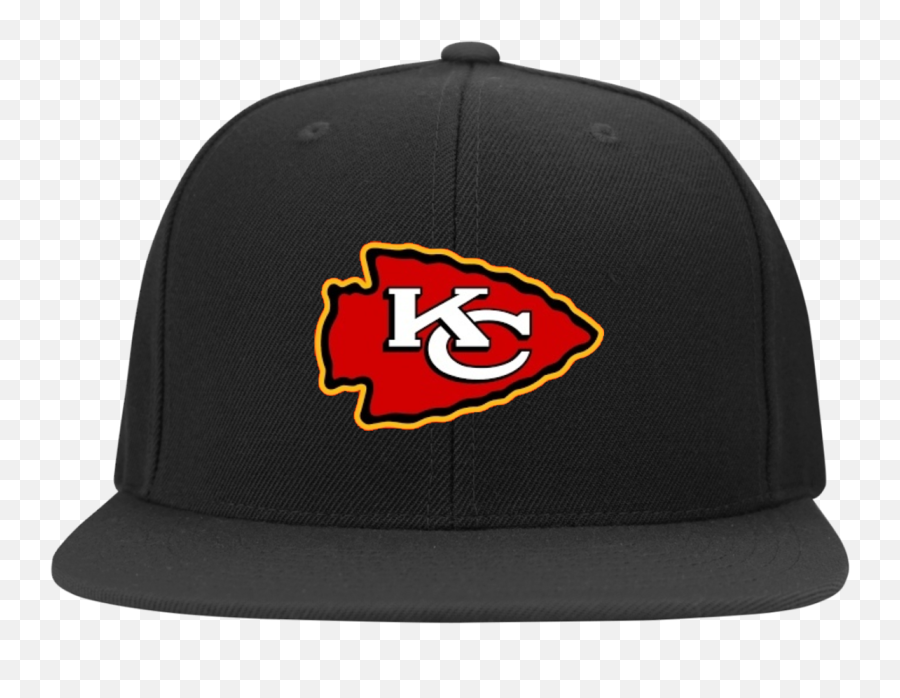 Official Kansas City Chiefs Classic Kc Logo Yupoong Flat Bill Twill Flexfit Cap Emoji,Kansas City Chiefs Logo Png