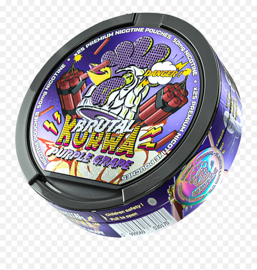 Kurwa Purple Grape - Kurwa Snus 50 Mg Emoji,Mgm/ua Home Video Logo