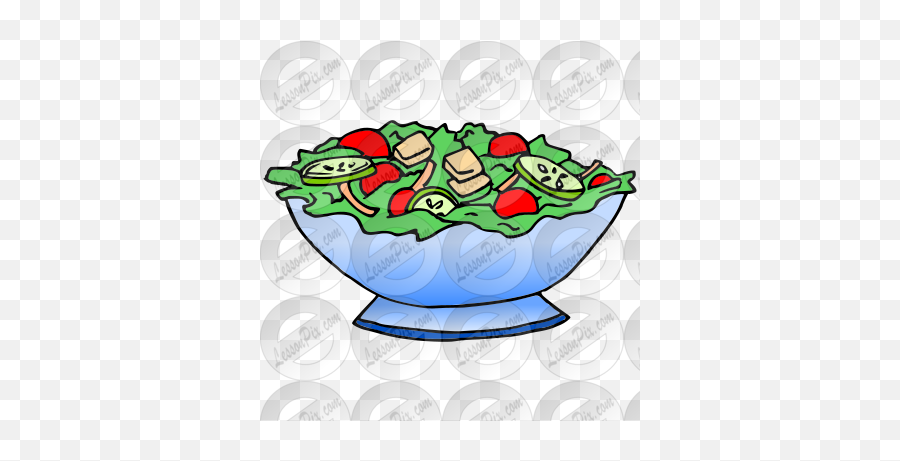 Salad Picture For Classroom Therapy - Fitness Nutrition Emoji,Salad Clipart