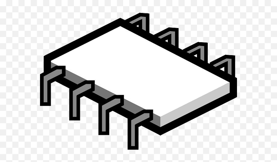 Microchip Component Computer - Free Vector Graphic On Pixabay Emoji,Chip Clipart