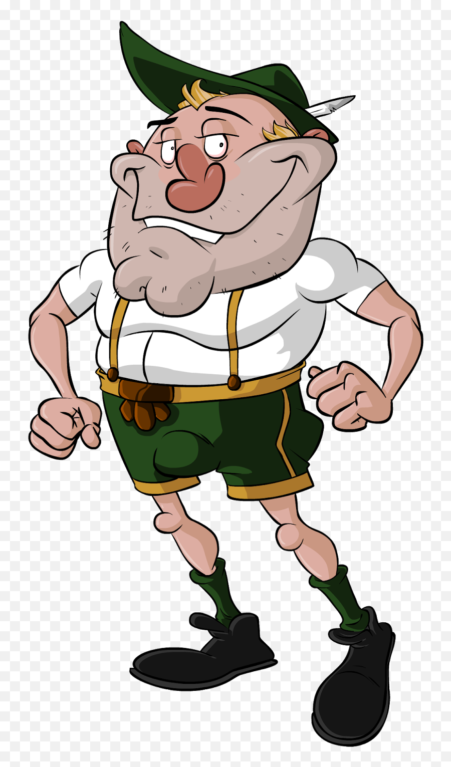 I Have No Idea What The Game Was Going Emoji,Lederhosen Clipart