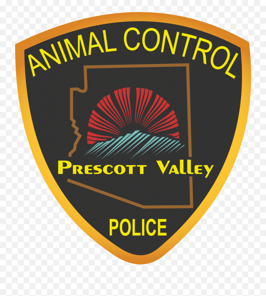 Prescott Valley Police Department Warns Emoji,Animal Control Logo