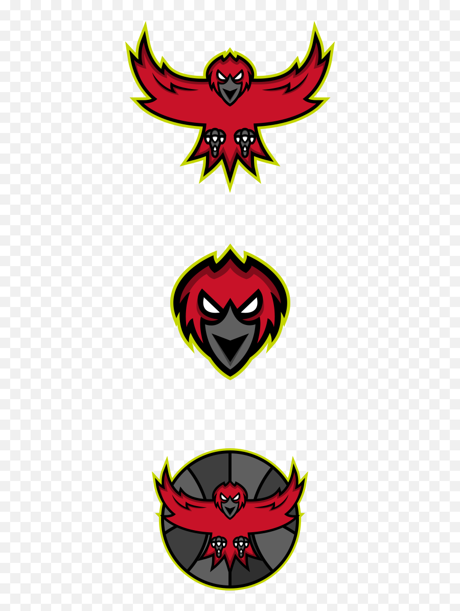 Atlanta Hawks Rebrand - Atlanta Hawks Concept Logo Png Emoji,Atlanta Hawks Logo