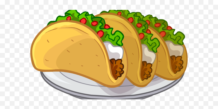 Plate Of Food Clipart - Mexican Food Clip Art Full Size Emoji,Meal Clipart