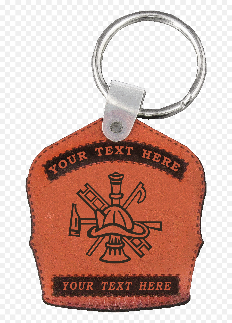 Leather Firefighter Helmet Shield Keychain Emoji,Custom Logo Keychains