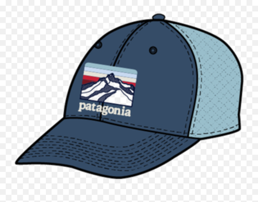 Patagonia Line Logo Ridge Lowpro Hat - For Baseball Emoji,Patagonia Logo
