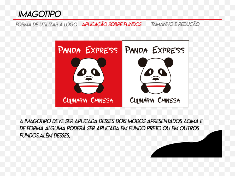 Manual Da Marca Panda Express On Behance Emoji,Panda Express Logo Png