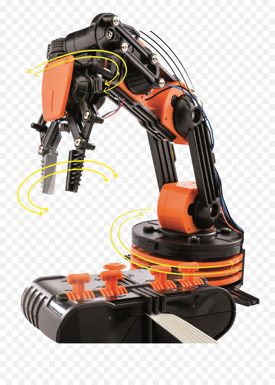 Kosmos Robot Arm Construction Set Orangeblack Lufthansa Emoji,Robotic Arm Png