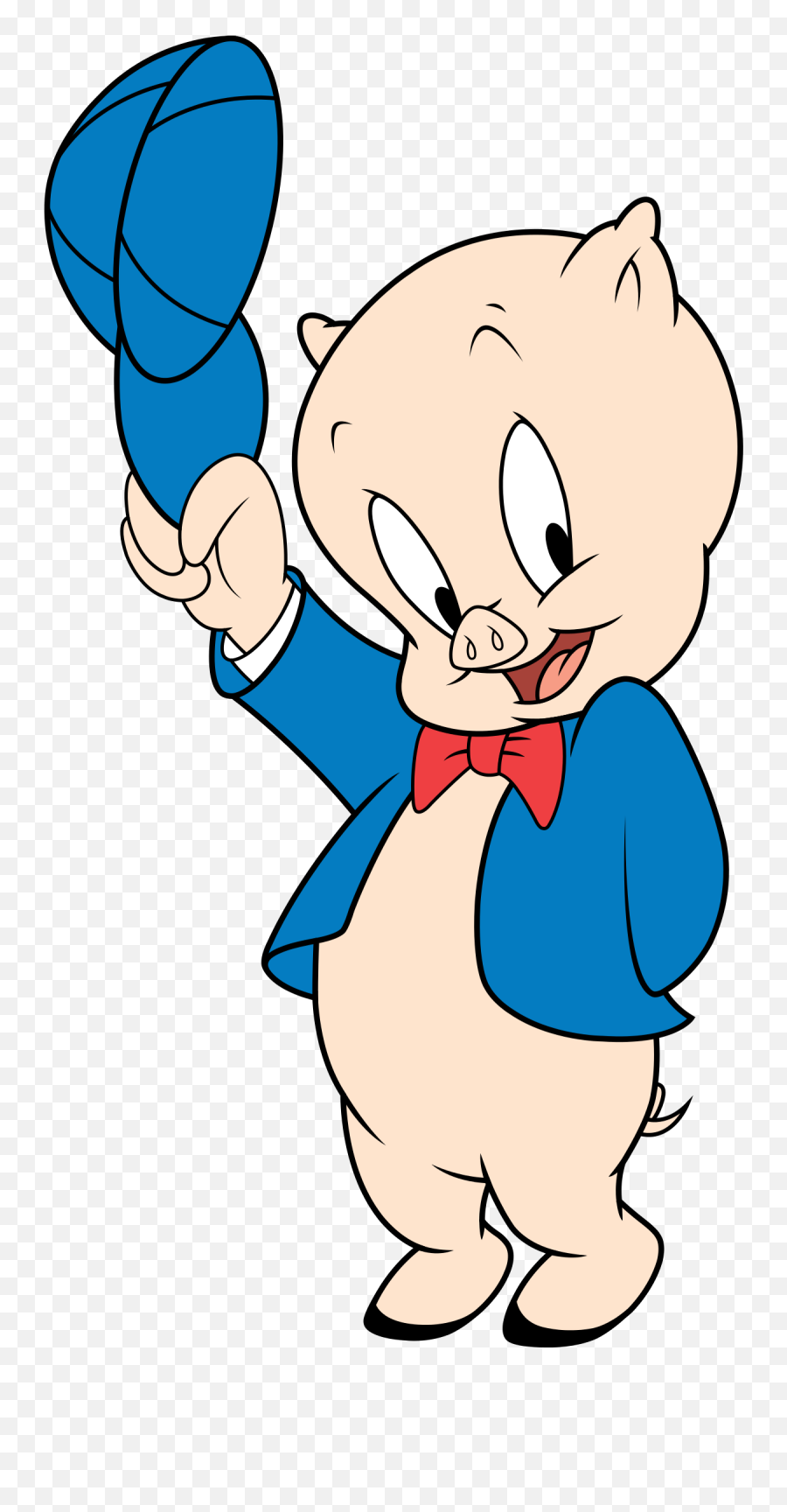 Porky Pig - Wikipedia Porky Looney Tunes Png Emoji,Peppa Pig Clipart