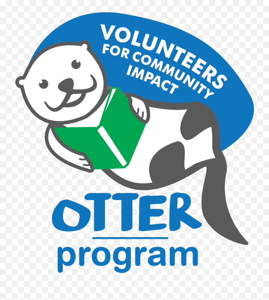 Otter Program U2013 Volunteers For Community Impact Emoji,Otter Transparent