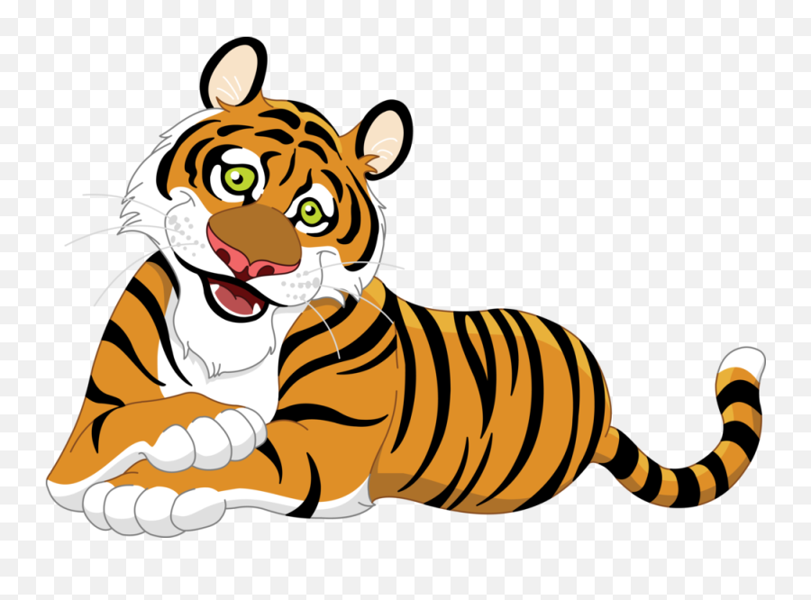 Tiger Clipart Student - Tiger Clip Art Free Emoji,Tiger Clipart